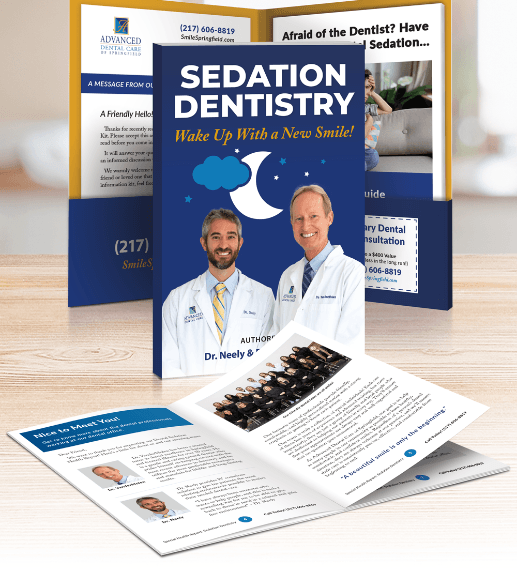 Preview for sedation dentistry book by Springfield dentists