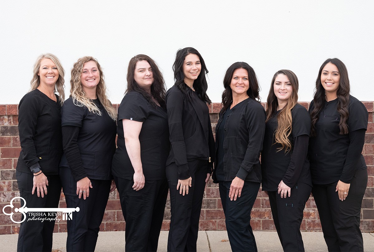 Dental assistants at Advanced Dental Care of Springfield