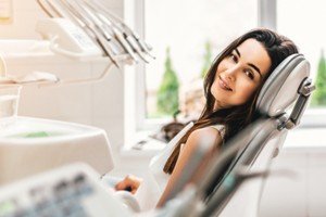 Springfield porcelain veneers smiling woman